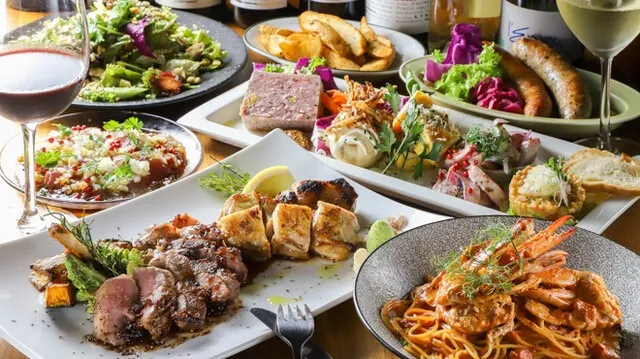 2つのコースでお楽しみいただける逸品